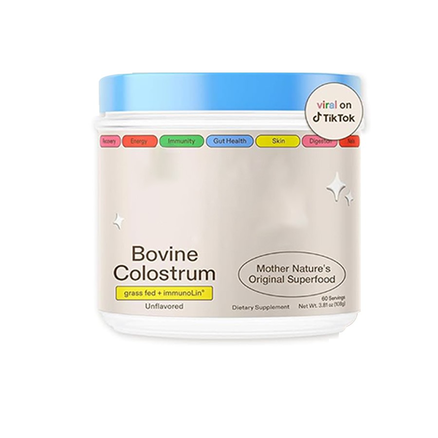 Kapsle z mleziva krmeného trávou s ImmunoLin