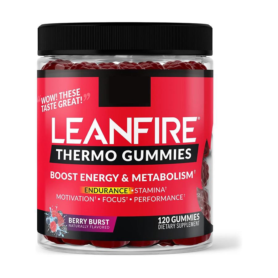 Leanfire Thermo Gummies povzbuzují svůj den, zvýšete svůj výkon