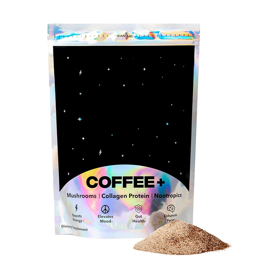 Směs živin z houbové kávy