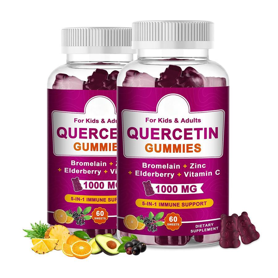 Quercetin gummies 5 in 1 imunitní podpora žvýkání pro děti dospělé