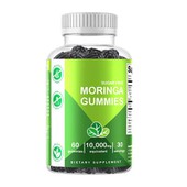 Gummies bez cukru Moringa: Nature's Nutrient Boost čistý, silný chutný